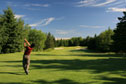 Golfing in Banff, AB