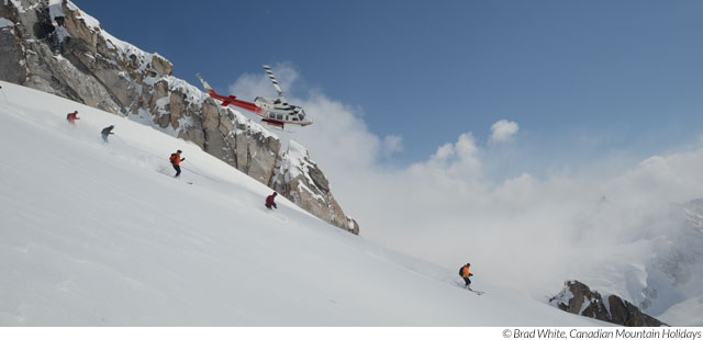 canadian mountain holidays heliski