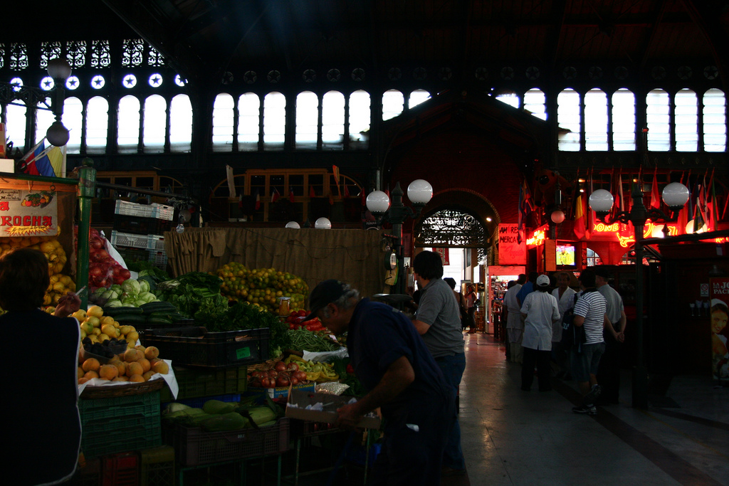 Markets in Santiago, Chile