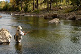 Fishing near Big Sky, MT