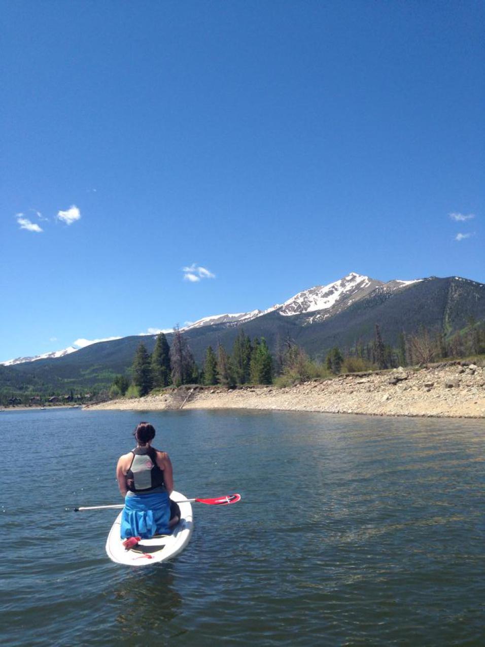 Lake Dillon SUP, Lake Dillon standup paddle board, SUP Colorado