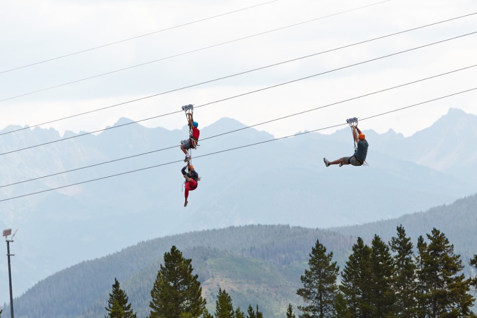 vail summer vacation, vail adventure ridge summer, vail adventure ridge zip line