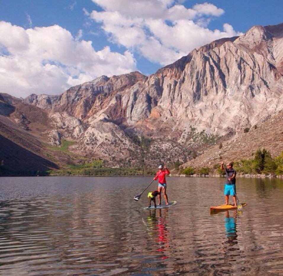 mammoth SUP, convict lake sup