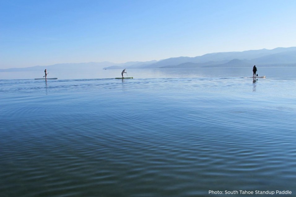 lake tahoe SUP, lake tahoe stand up paddle boarding