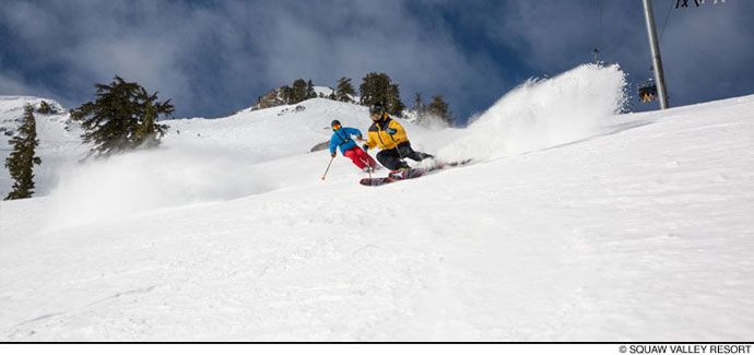 squaw valley spring skiing