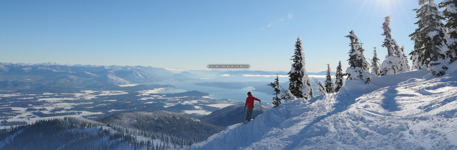 schweitzer mountain resort beginner skiing