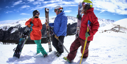 copper family ski trip