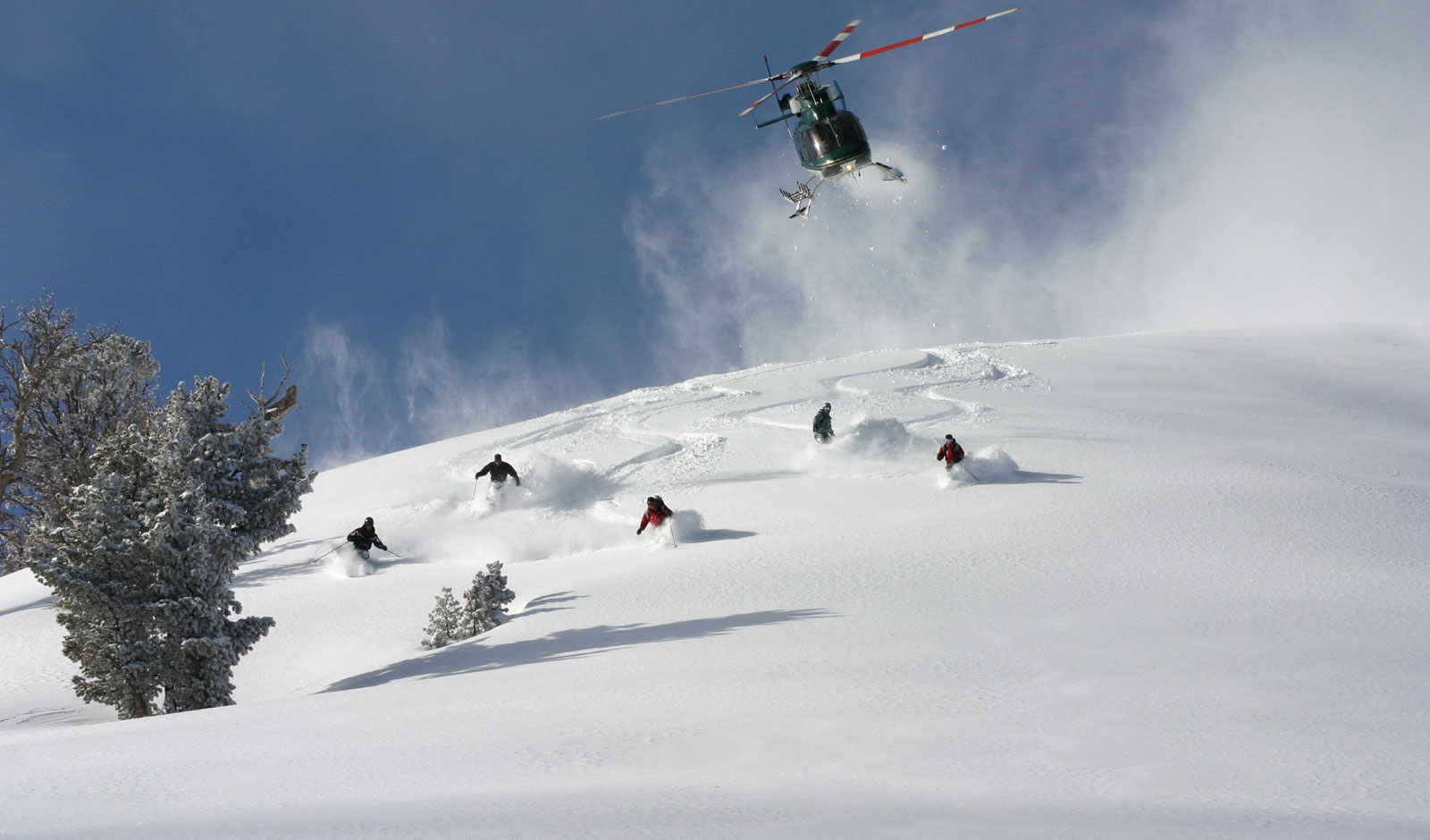 U.S. Heli Skiing Operators, Heli skiing out west, heli skiing in Alaska, heli skiing in Jackson Hole, Heli skiing in Colorado