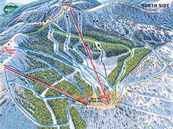 Whitefish Mountain Resort Trail Map