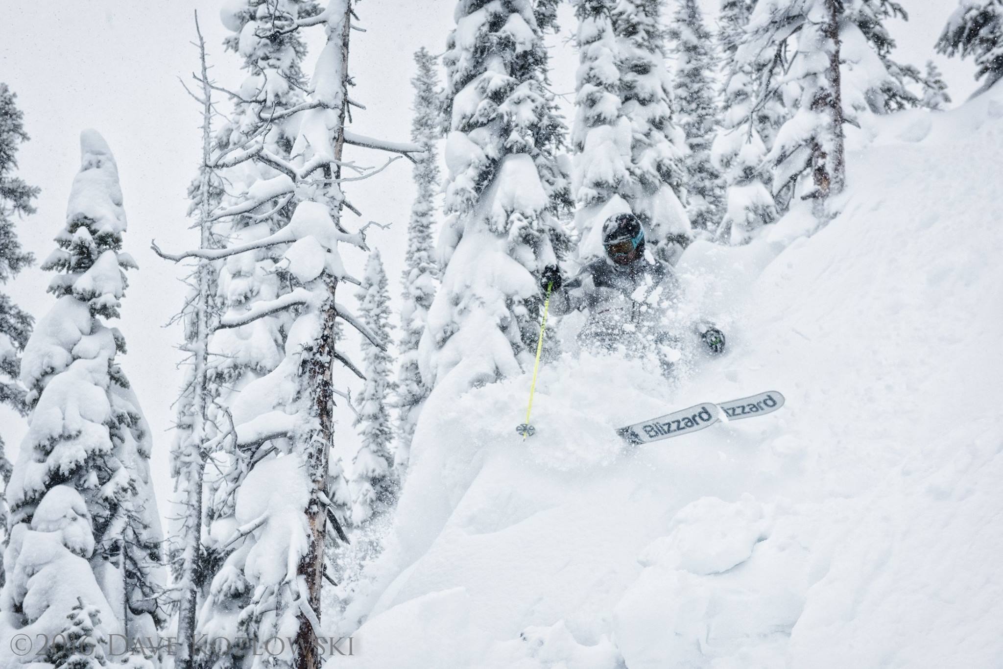 powder day in crested butte