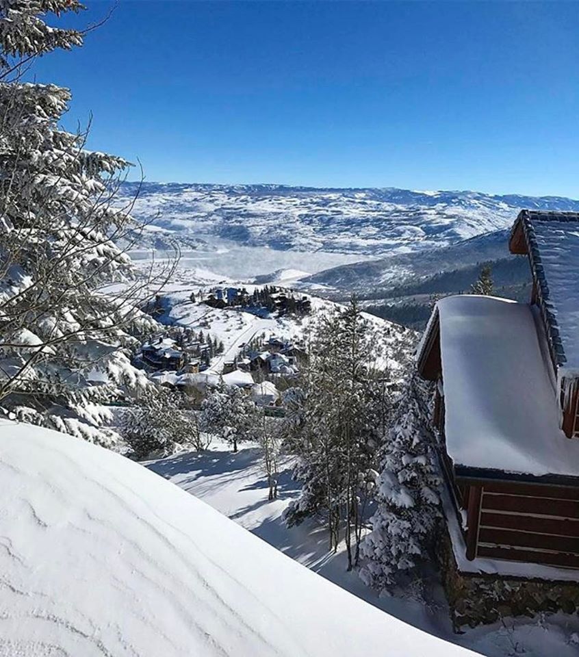 fresh snow at deer valley ski resort