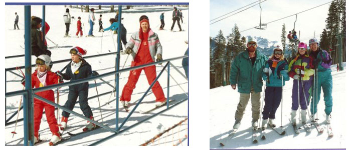 skiing through the years