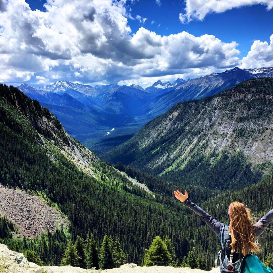 hiking in banff national park