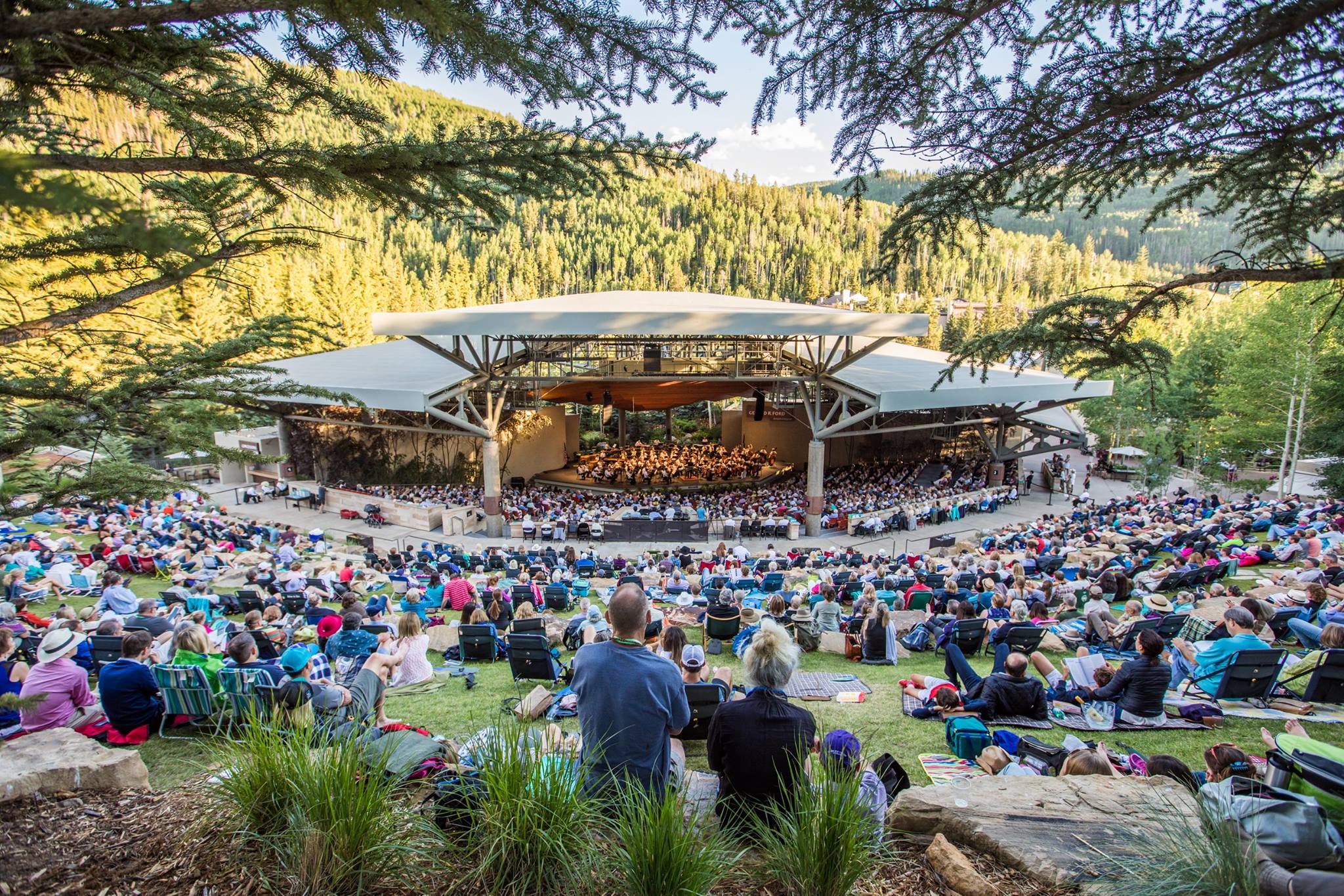 vail ford amphitheater, vail summer concert series, vail free summer concert series