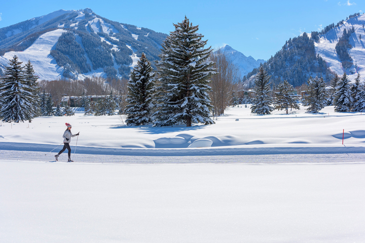 cross country skiing in aspen snowmass
